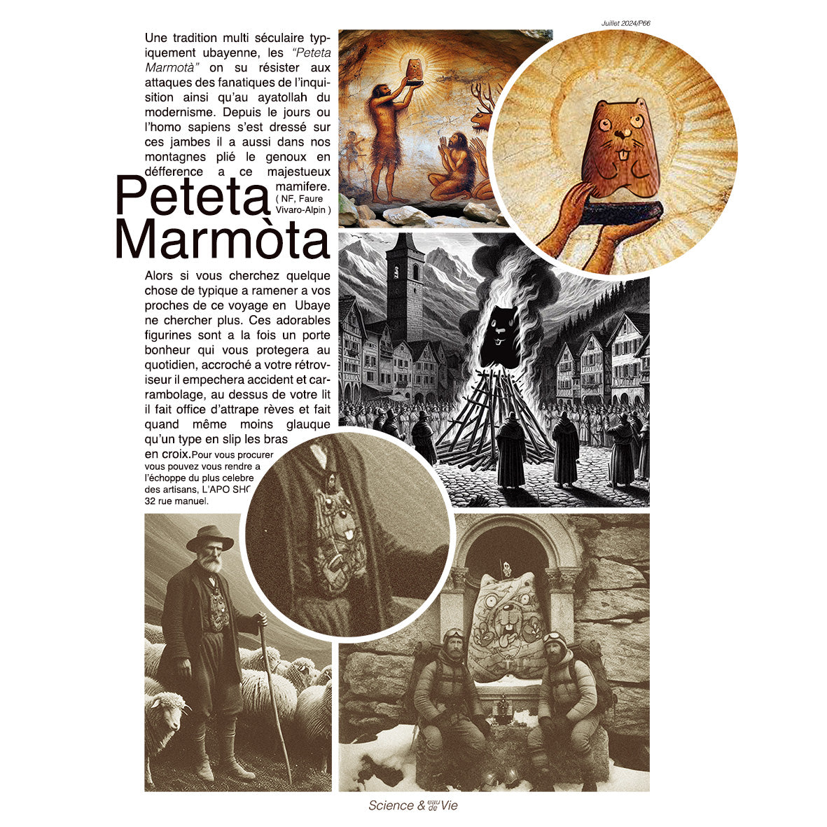 Peteta Marmota - momie