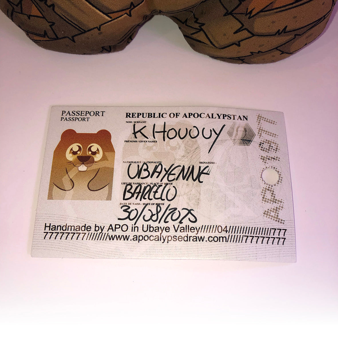 Peteta Marmota - momie